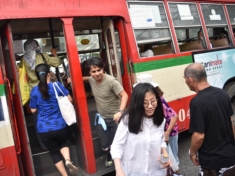 local Thai bus